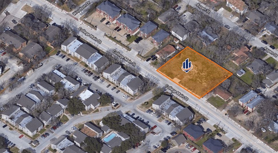 ± .5 Acre Development Lot | 3907 College Main Street | Bryan, TX: 3907 College Main St, Bryan, TX 77801